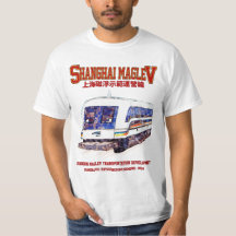 Hoge snelheid Shanghai Maglev SMT Transrapid Train