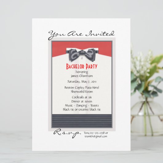 Hoge Society  Kaart (Staand voorkant)