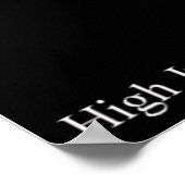 Hoge sprint poster (Hoek)