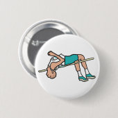 Hoge sprint ronde button 5,7 cm (Voorkant /achterkant)