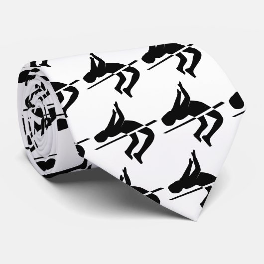 Hoge sprint stropdas (Opgerold)