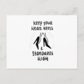 Hoge standaarden briefkaart (Voorkant)