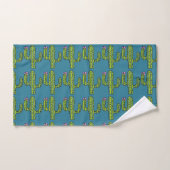 Hoge & stekelige cactus wikkelhanddoeken bad handdoek (Handdoek)
