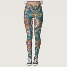 Hoge Taille Yoga Leggings met Uniek Patroon
