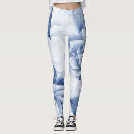 Hoge Taille Yoga Leggings met Uniek Patroon