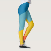 Hoge Taille Yoga Leggings met Uniek Patroon (Rechts)