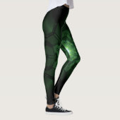 Hoge Taille Yoga Leggings met Uniek Patroon (Rechts)