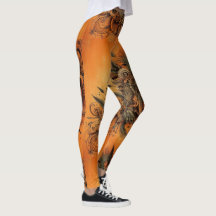 Hoge Taille Yoga Leggings met Uniek Patroon