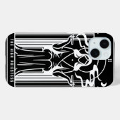 Hoge Tarotpriesteres Vrouwelijke Wiet Roken Occult Case-Mate iPhone Case (Achterkant (horizontaal))