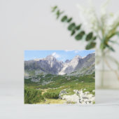 Hoge Tatras Slowakije Briefkaart (Staand voorkant)