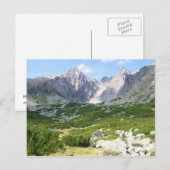 Hoge Tatras Slowakije Briefkaart (Voorkant / Achterkant)
