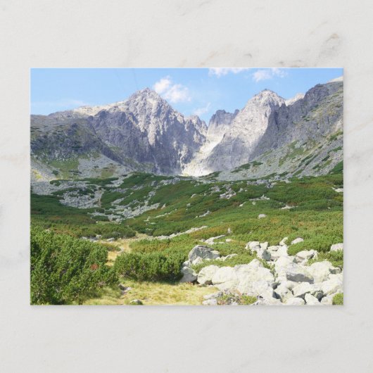 Hoge Tatras Slowakije Briefkaart (Voorkant)