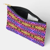 Hoge Tech Sci-Fi Neon Paars Geel Roze  Etui (Open)