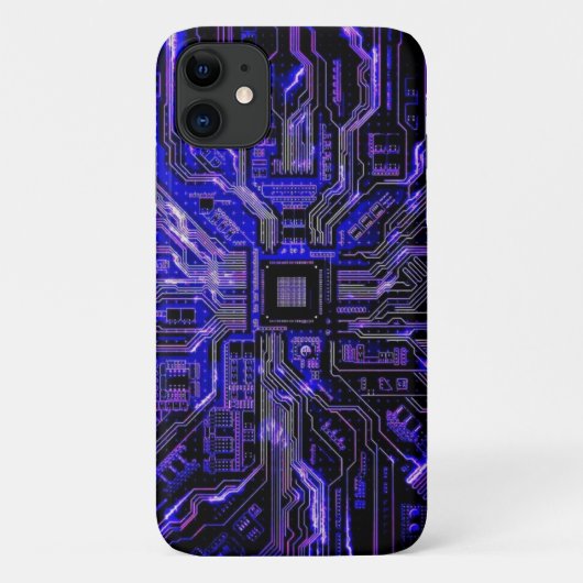 Hoge technologie behang printplaat techniek Case-Mate iPhone case (Achterkant)