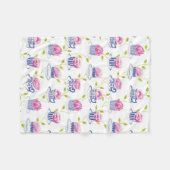 Hoge thee bij de Orangery Fleece Deken (Voorkant (Horizontaal))