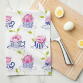 Hoge thee bij de Orangery Theedoek (Quarter Fold)