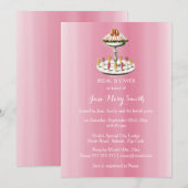 Hoge thee cakes ouderwets kaart (Voorkant / Achterkant)