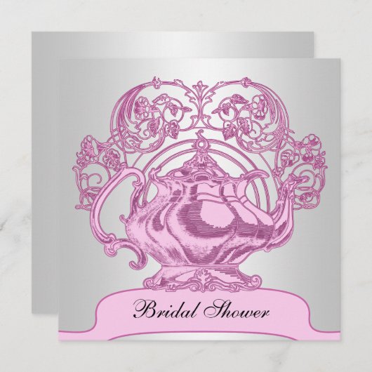 Hoge thee kaart (Voorkant / Achterkant)