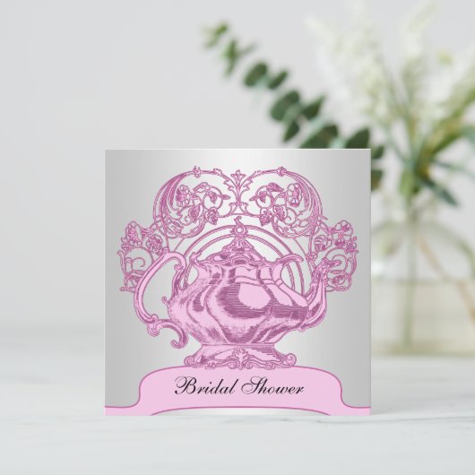 Hoge thee kaart (Staand voorkant)