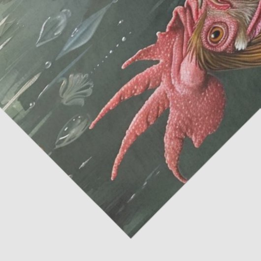 Hoge Thee Kippen Pluimvee Decoupage Tissuepapier (Detail)