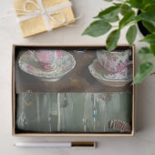 Hoge Thee Kippen Pluimvee Decoupage Tissuepapier (Geschenk)