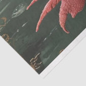Hoge Thee Kippen Pluimvee Decoupage Tissuepapier (Detail)