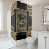 Hoge toestemming voor Baroque Elegant Girly Douchegordijn (In situ)