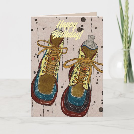 HOGE TOPJES SON VERJAARDAG KAART (Voorkant)