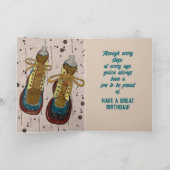 HOGE TOPJES SON VERJAARDAG KAART (Binnen)