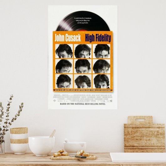 Hoge trouw poster (Keuken)