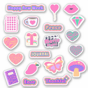 Hoge Vibe Custom-Cut Vinyl Sticker Sheet V3