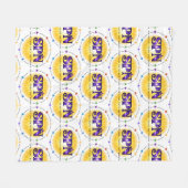 Hoge Vibe Slaap Pad Fleece Deken (Voorkant (Horizontaal))