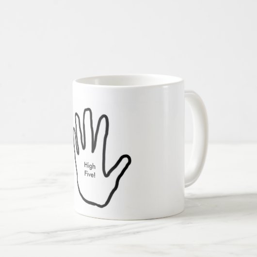 Hoge Vijf! Koffiemok (Voorkant rechts)