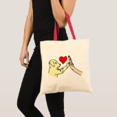 Hoge vijf pauppy tote bag (Voorkant (product))