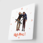 Hoge Vijf! Vierkante Klok (Hoek)