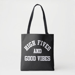 Hoge Vijven En Goede Vibes Tote Bag