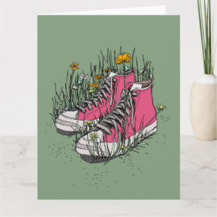 Hoge Vintage Sneakers Kaart