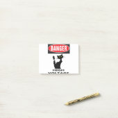 HOGE VOLTAGE CAT POST-IT® NOTES (Op bureau)