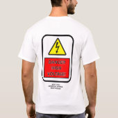 HOGE VRIJHEID! T-SHIRT (Achterkant)