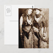 Hoge Westerne Mode Briefkaart (Voorkant / Achterkant)