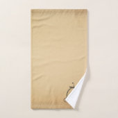 Hoge Wiel Antieke Fiets Rustiek Bad Handdoek (Handdoek)