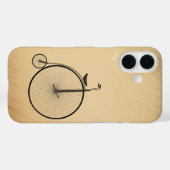Hoge Wiel Antieke Fiets Rustiek Case-Mate iPhone Case (Achterkant (horizontaal))