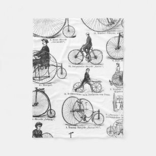 Hoge Wieler Fiets Penny Farthing Fleece Deken