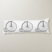 Hoge Wieler Fiets Penny Farthing Lichaamskussen (Achterkant)