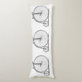 Hoge Wieler Fiets Penny Farthing Lichaamskussen (Voorkant Verticaal)