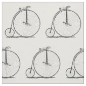 Hoge Wieler Fiets Penny Farthing Stof (Swatch)