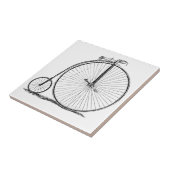 Hoge Wieler Fiets Penny Farthing Tegeltje (Zijkant)