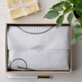 Hoge Wieler Fiets Penny Farthing Tissuepapier (Geschenk)