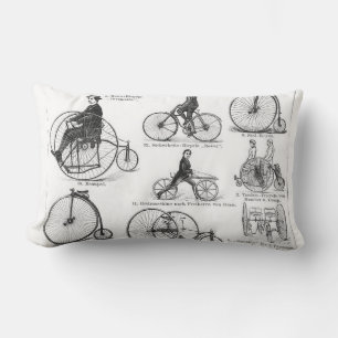 Hoge Wielerfiets Penny Farthing Kussen