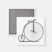 Hoge Wielerfiets Penny Farthing Magneet (Voorkant / Achterkant)